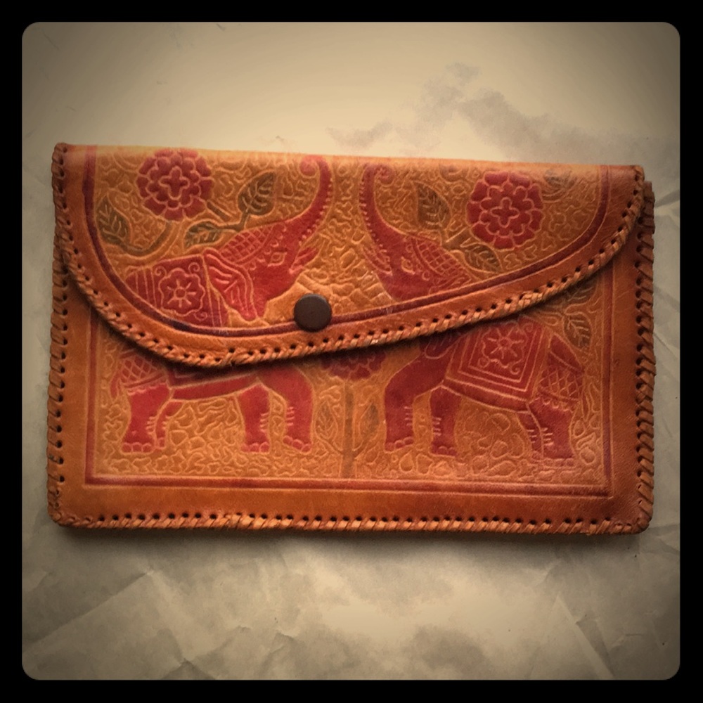 Leather pocket book